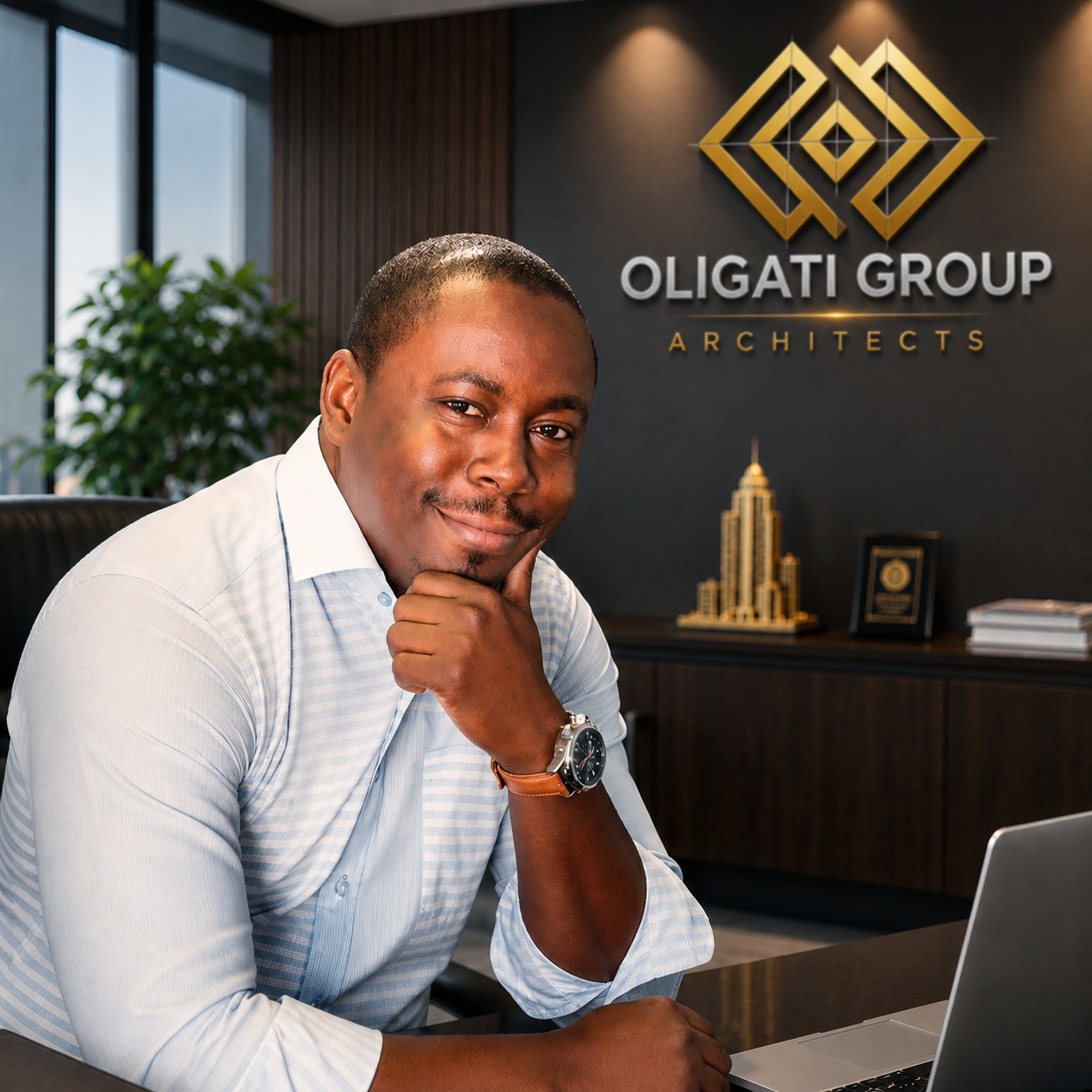 Oligati Group leadership in the firm's office